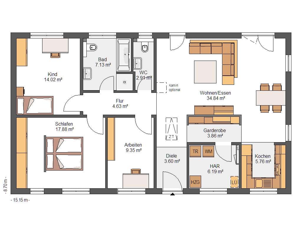 Immobilie in Ahrbrück - Massiv/Ökologisch/Individuell ! Bauen Sie Ihr Traumhaus mit Elbe-Haus® in Ahrbrück - Bild 4