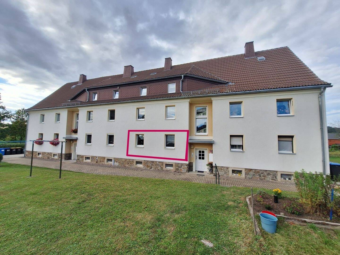 Immobilie in Lichtenberg/Erzgebirge - Charmante 2-Raum Erdgeschosswohnung mit Stellplatz in Lichtenberg/Erzgeb. zu verkaufen - Bild 0
