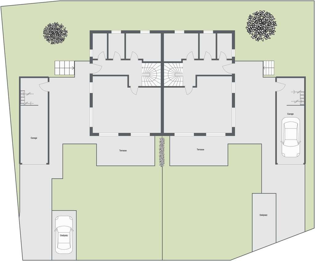 Immobilie in Adlkofen - KfW-55 Neubau - Großzügige Doppelhaushälfte mit zwei Bädern!!! - Bild 2