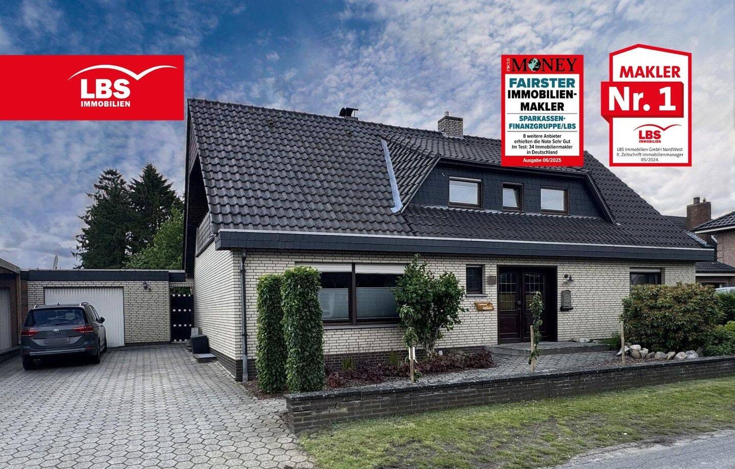 Immobilie in Haren (Ems) - Großzügiges Wohnen auf 1355m² Grundstück in Haren Emmeln! - Bild 0
