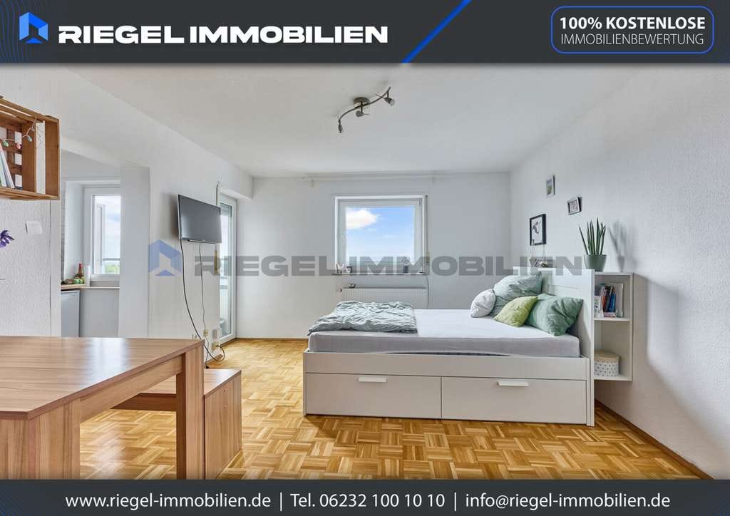 Immobilie in Speyer - Sie hier? Wir auch! Gepflegtes Appartement mit Loggia und Weitblick - Bild 2