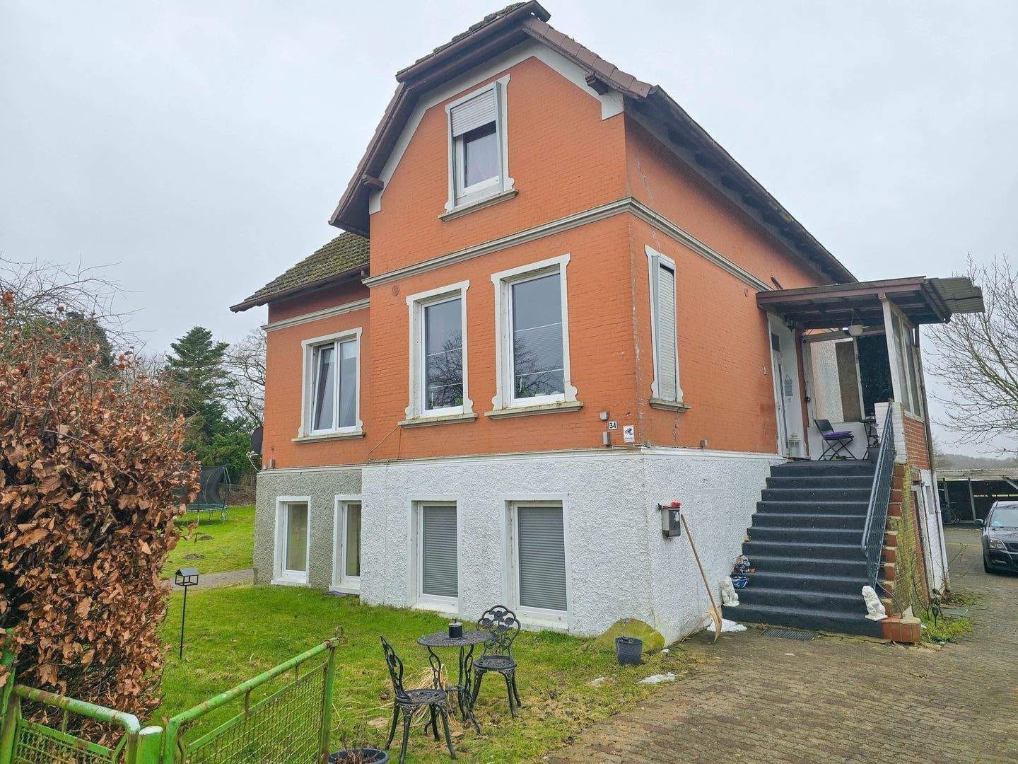 Immobilie in Beldorf - Charmante Altbauvilla mit Garage, Carport, großem Garten, vermietet, Bauland - Bild 0