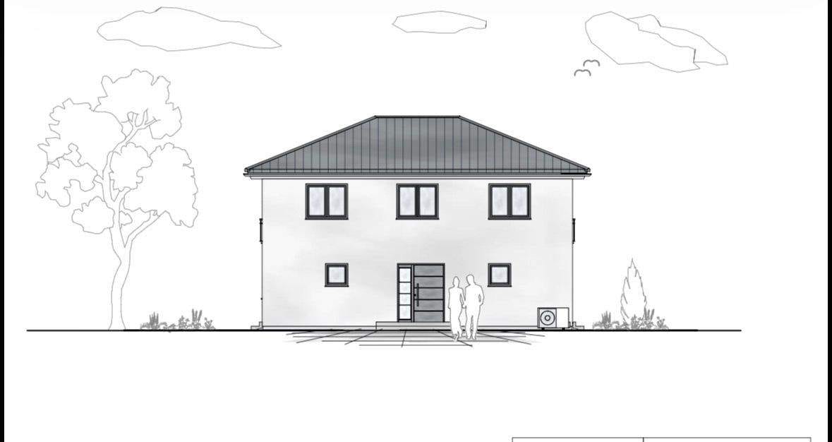 Immobilie in Erlabrunn - Fertig projektiertes 141 m² Einfamilienhaus inkl. 700 m² Grundstück & Doppelgarage, QNG-fähig - Bild 2