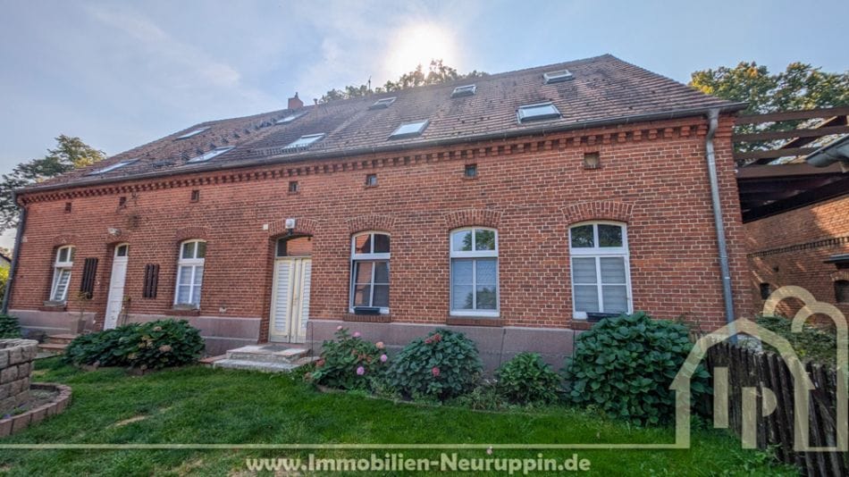 Immobilie in Fehrbellin - Solide Kapitalanlage oder vielleicht doch zum Selbstbewohnen?  Tolles Mehrfamilienhaus in Manker! - Bild 1