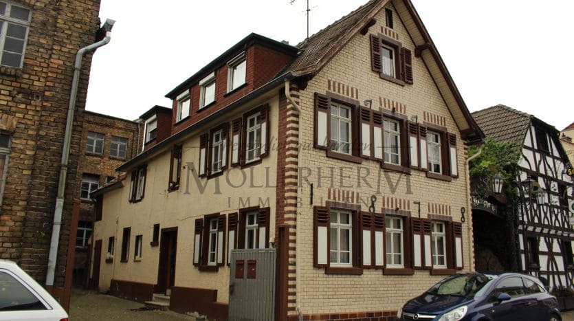 Immobilie in Ginsheim-Gustavsburg - Gewerbe mit Fachwerk-Wohnhaus & Denkmalschutz-AfA – ca. 644qm - Bild 0