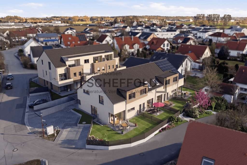 Immobilie in Bellenberg - Ihr neues Zuhause! Modernes Reihenhaus mit energieeffizientem Konzept & hochwertiger Ausstattung - Bild 1