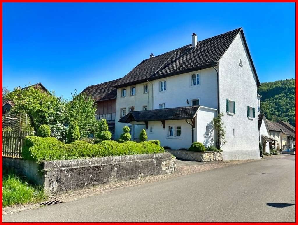 Immobilie in Küssaberg - Einfamilienhaus als Doppelhaushälfte in  Küssaberg-Reckingen. - Bild 0