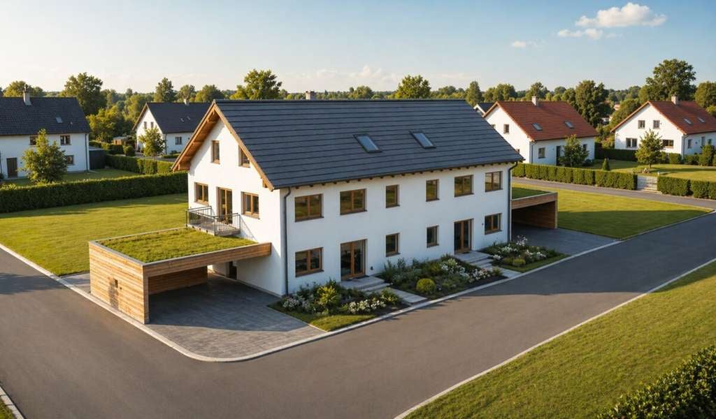 Immobilie in Haag in Oberbayern - NEUBAU! Hochwertige Doppelhaushälfte zum Mehrgenerationenwohnen! - Bild 1
