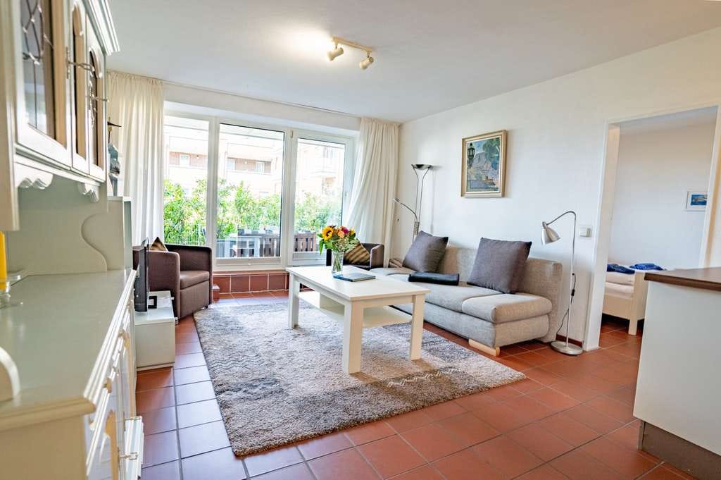 Immobilie in Wangerooge - Dem Meer ganz nah - Erdgeschosswohnung mit großer Terrasse - Bild 1