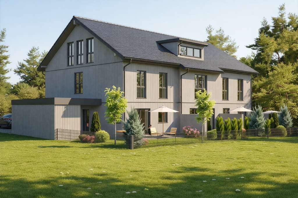 Immobilie in Buchbach - Repräsentatives Reiheneckhaus mit ausgebautem Studio im Dachgeschoss - Bild 0