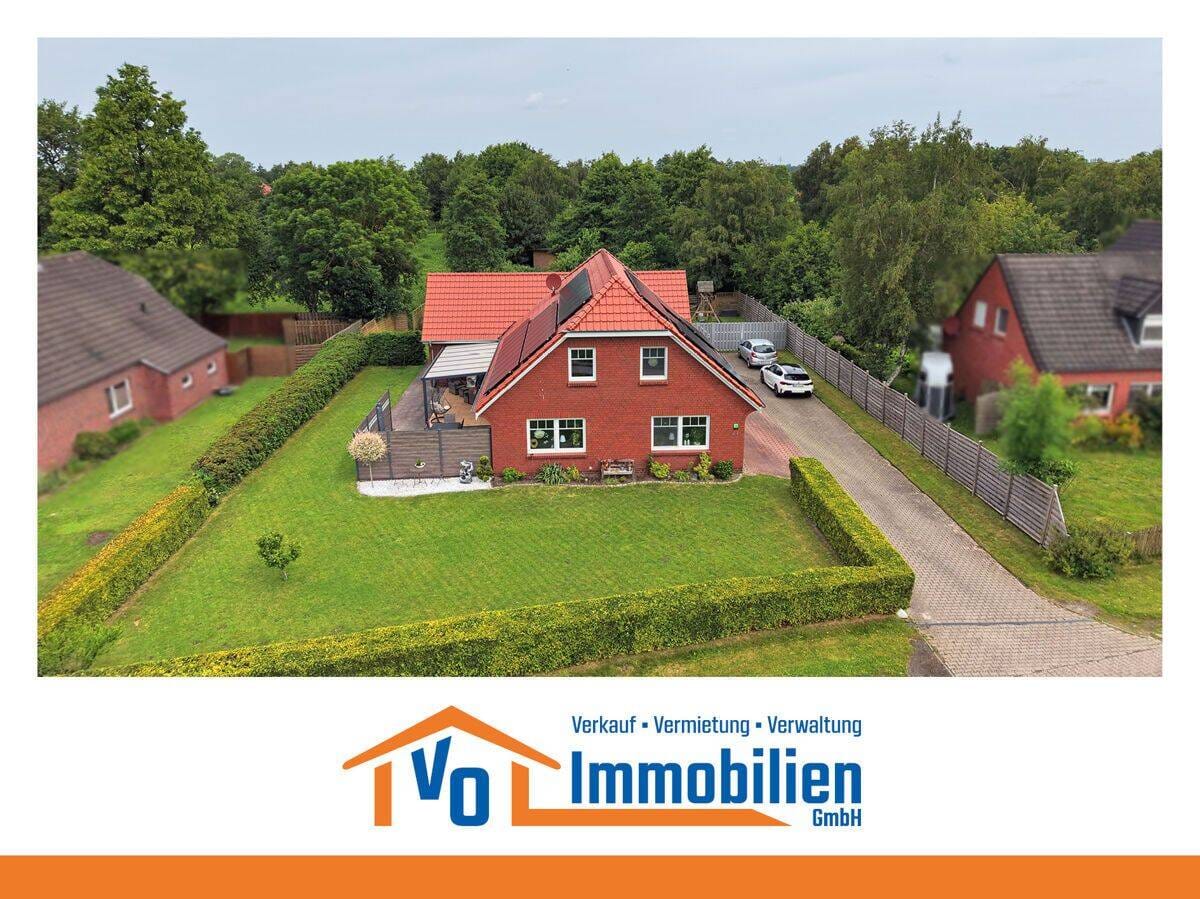 Immobilie in Osteel - Energieeffizient und küstennah: Einfamilienhaus mit Garage, Wärmepumpe und PV-Anlage in Osteel - Bild 0