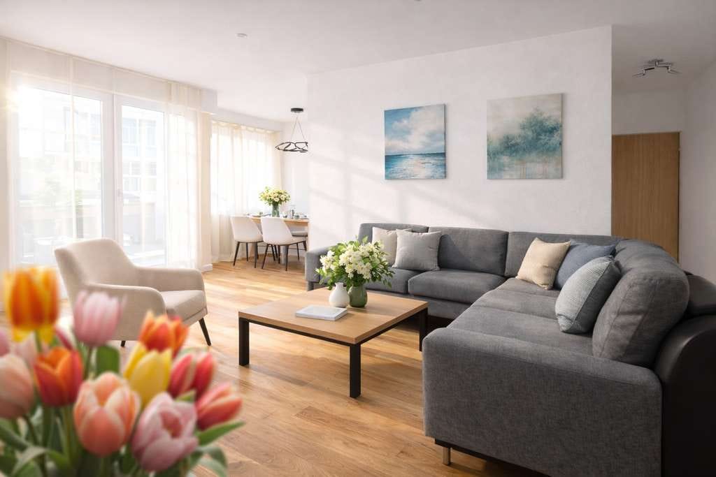 Immobilie in Erlenbach - 62 m² Kapitalanlage: Vermietete 2-Zimmer-Wohnung mit Westbalkon, Stellplatz und neuer Heizung - Bild 0