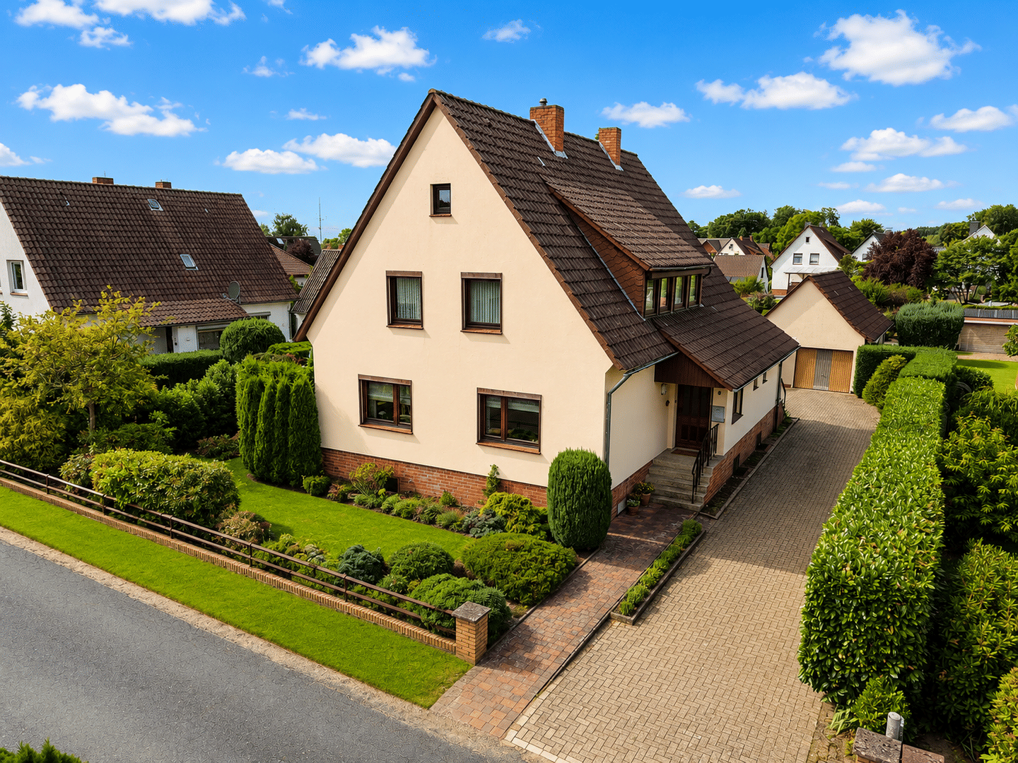 Immobilie in Hassel (Weser) - Hassel: Gepflegtes Einfamilienhaus auf großzügigem Grundstück - Bild 3