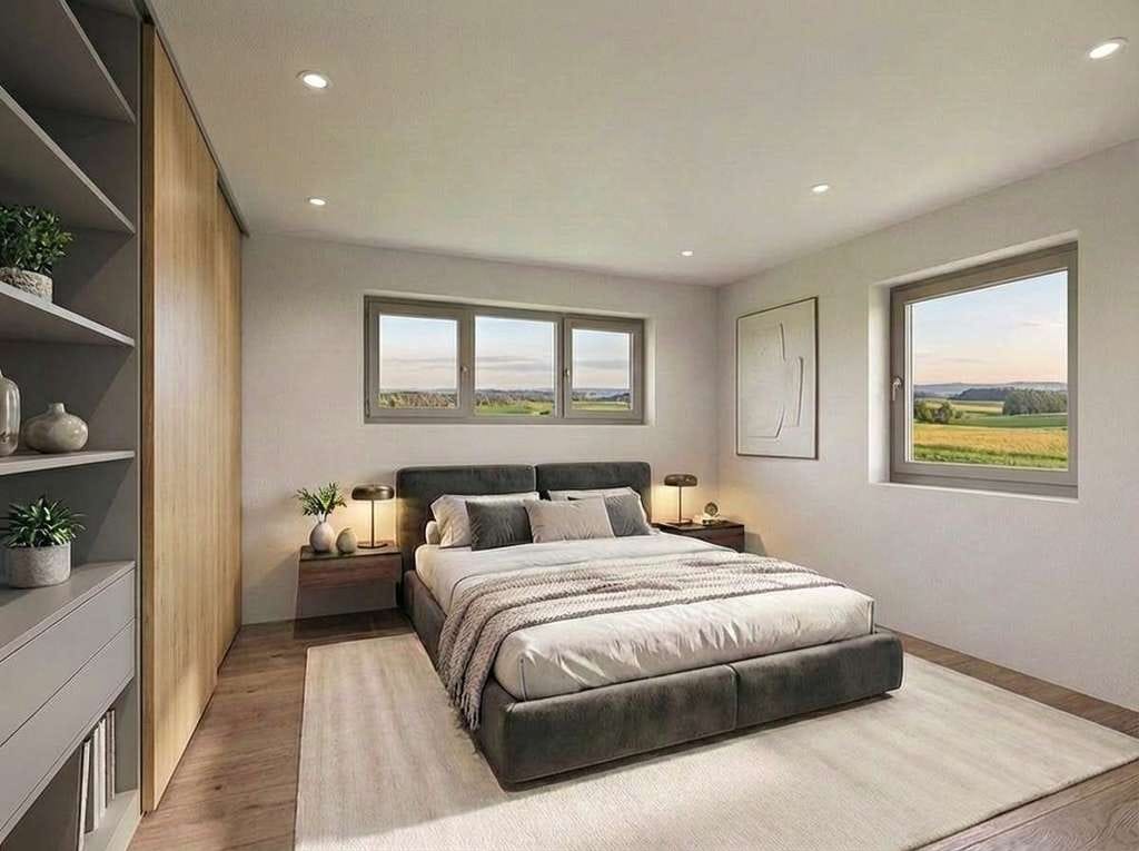 Immobilie in Isen - Neubau 3-Zimmer-Wohnung im 2. Obergeschoss – Garage geschenkt + KfW-Förderung sichern - Bild 1