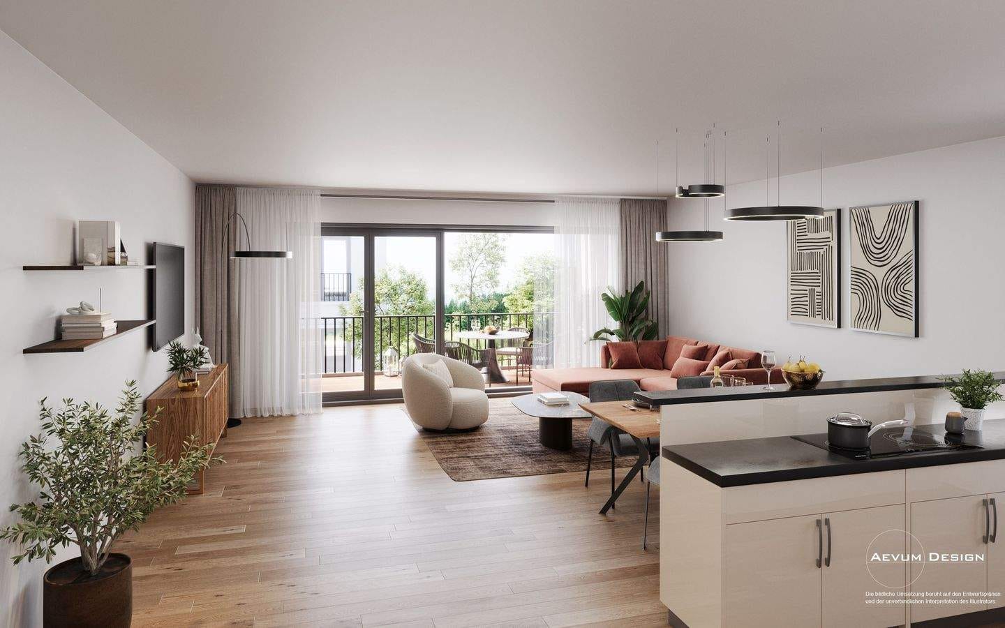 Immobilie in Tüßling - 1% Zins | KfW 40 QNG | Neubau | 4-Zimmer-Wohnung (Typ D) | 5% degressiv + 5% lineare Abschreibung* - Bild 0