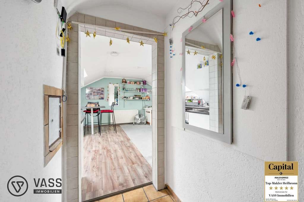 Immobilie in Neckarsulm - Charmante 2-Zimmer-Wohnung mit offenem Wohn-/Essbereich in Amorbach - Bild 2