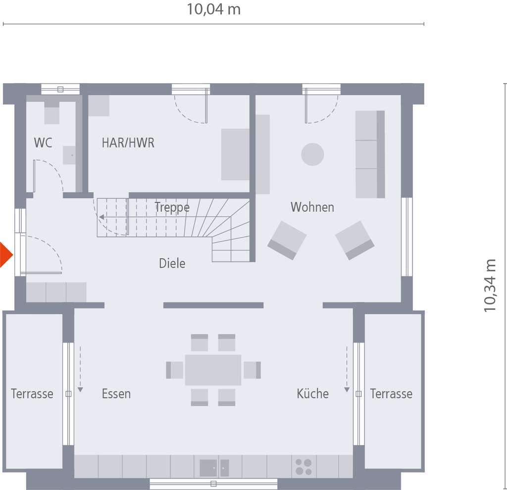 Immobilie in Burglengenfeld - Lassen Sie die Seele baumeln! In Ihrem Traumhaus mit herrlichem Garten. - Bild 1
