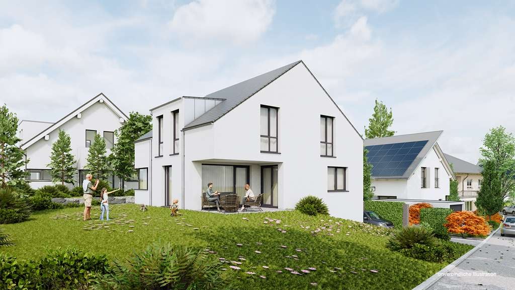 Immobilie in Mönsheim - „Herrliches Wohnen mit großem und sonnigem Garten." Sehr großzügiges und modernes EFH in Mönsheim - Bild 0