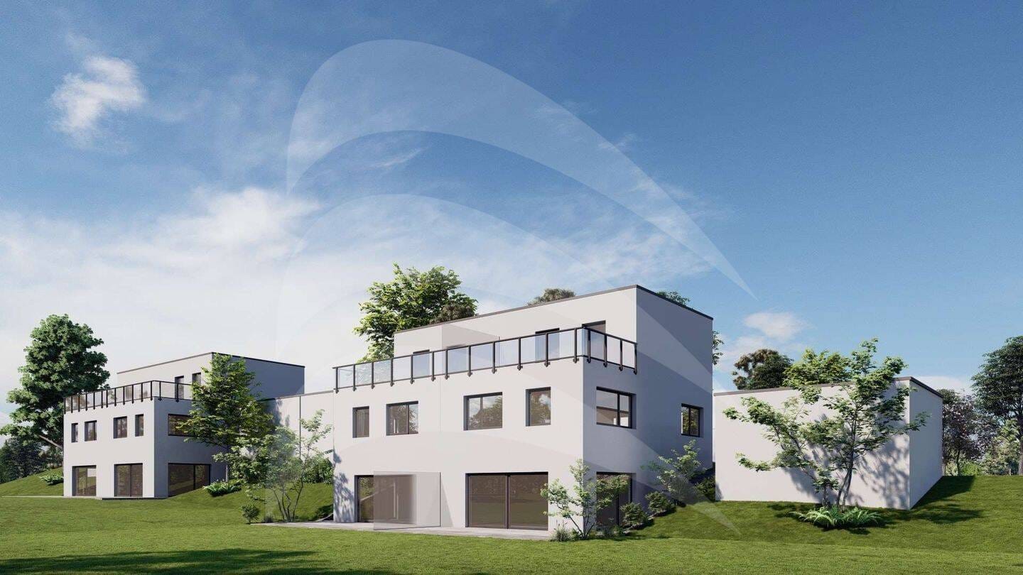 Immobilie in Neuburg am Inn - KfW40 Neubau: Toller Ausblick - Große Doppelhaushälfte im Baugebiet Neukirchen am Inn - Bild 0