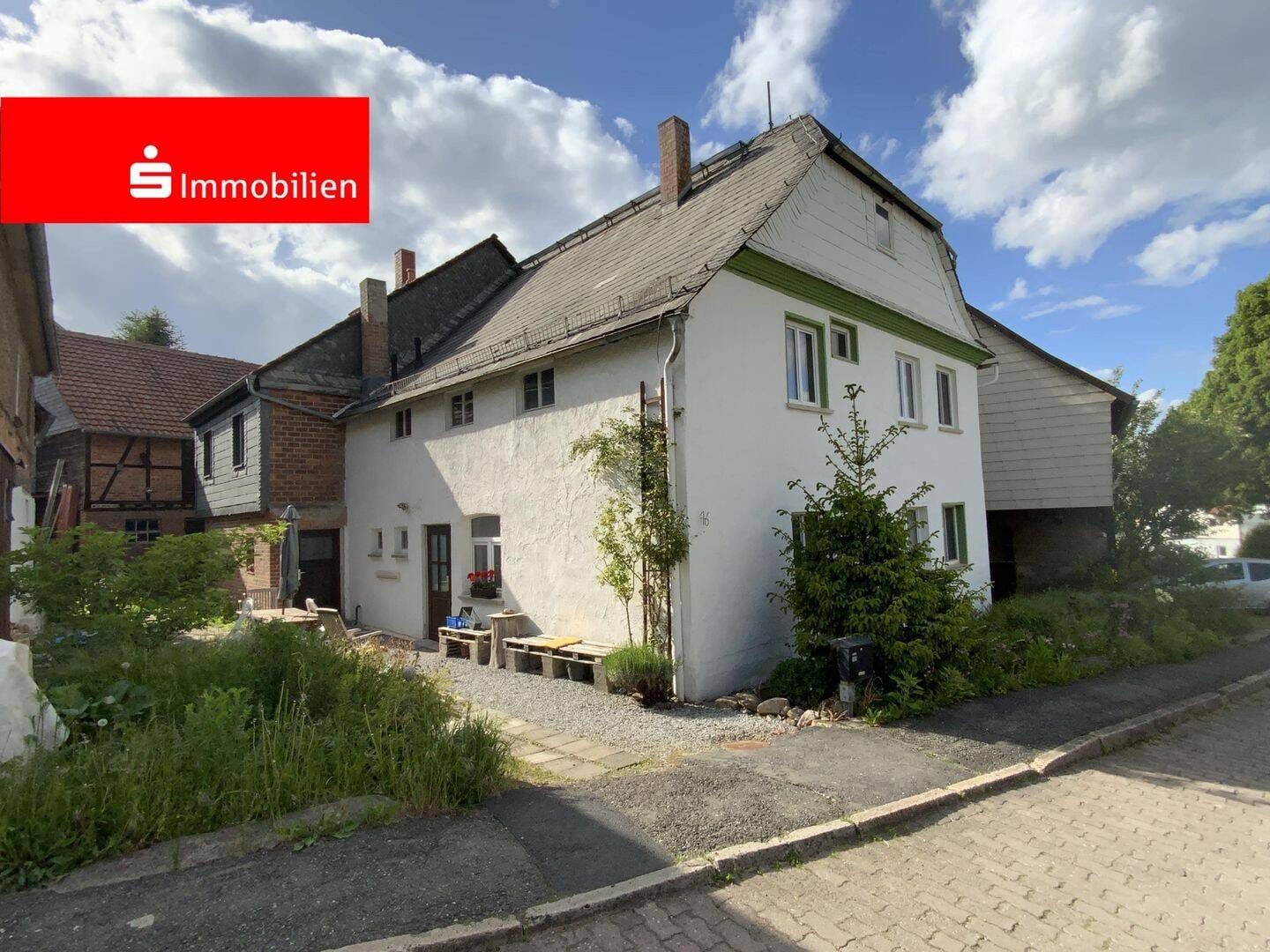 Immobilie in Allendorf - Saniertes Bauernhaus mit großer Scheune - Bild 0
