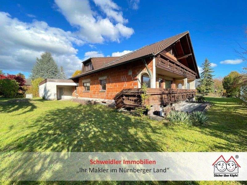 Immobilie in Obermichelbach - Immobilie im Rohbau: XXL-Einfamilienhaus mit Doppelgarage und schönem Grundstück in Obermichelbach - Bild 0
