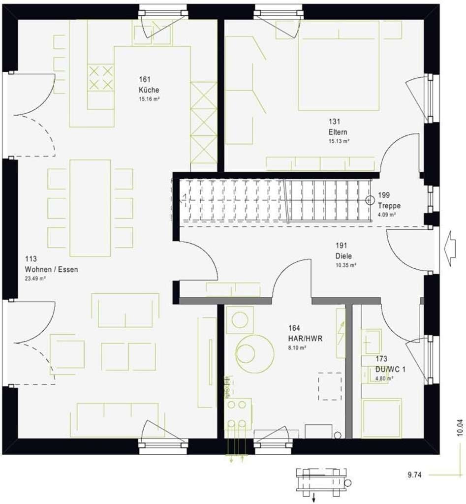 Immobilie in Schonungen - 160 m² Living Space für Familien - Bild 1
