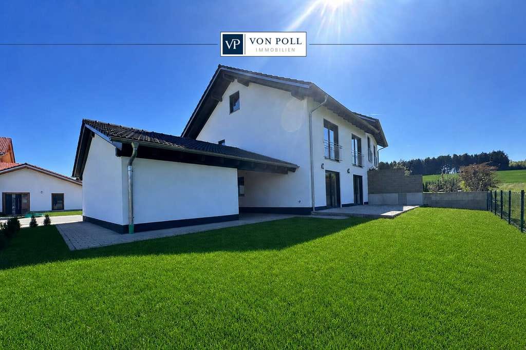 Immobilie in Egglkofen - Moderne Doppelhaushälfte in grüner Idylle – Ihr Rückzugsort mit Stil - Bild 0