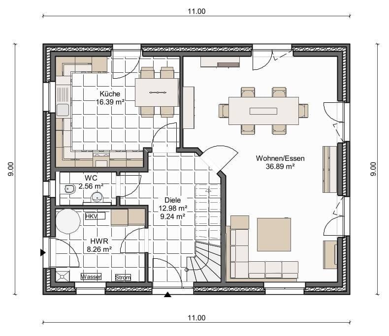 Immobilie in Sievershütten - Geplantes Bauvorhaben - Neubau-Einfamilienhaus mit schönem Garten - Bild 3