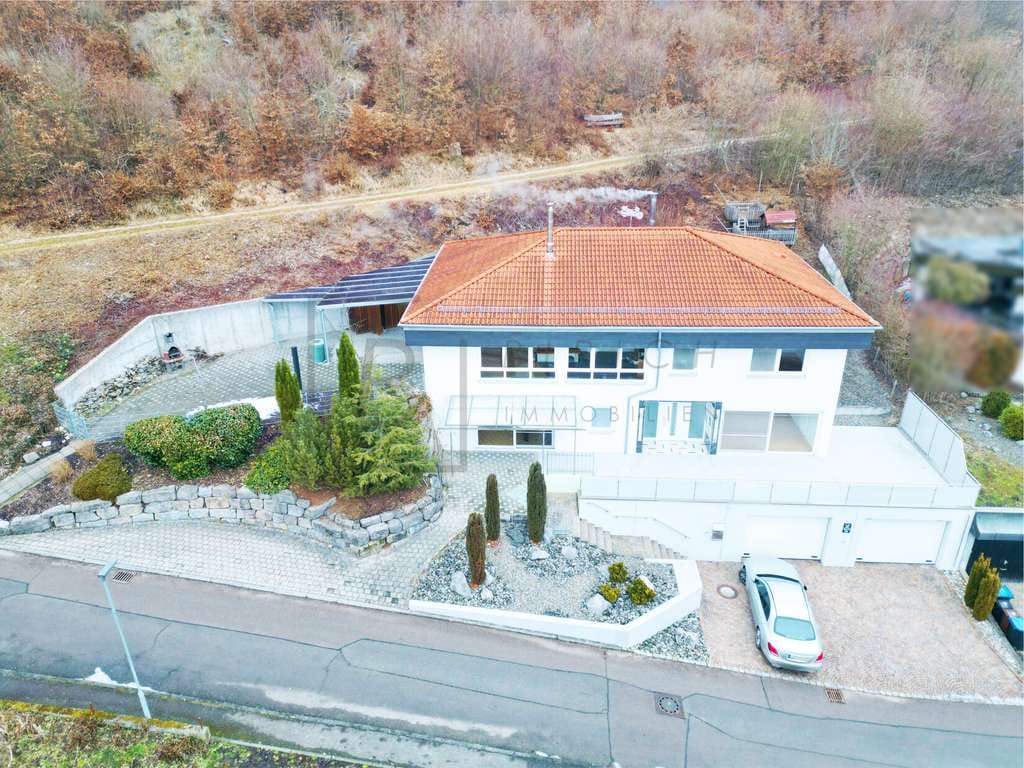 Immobilie in Schelklingen - Massiv gebautes Wohnhaus mit Einliegerwohnung, Kamin und Waldrandlage - Bild 1