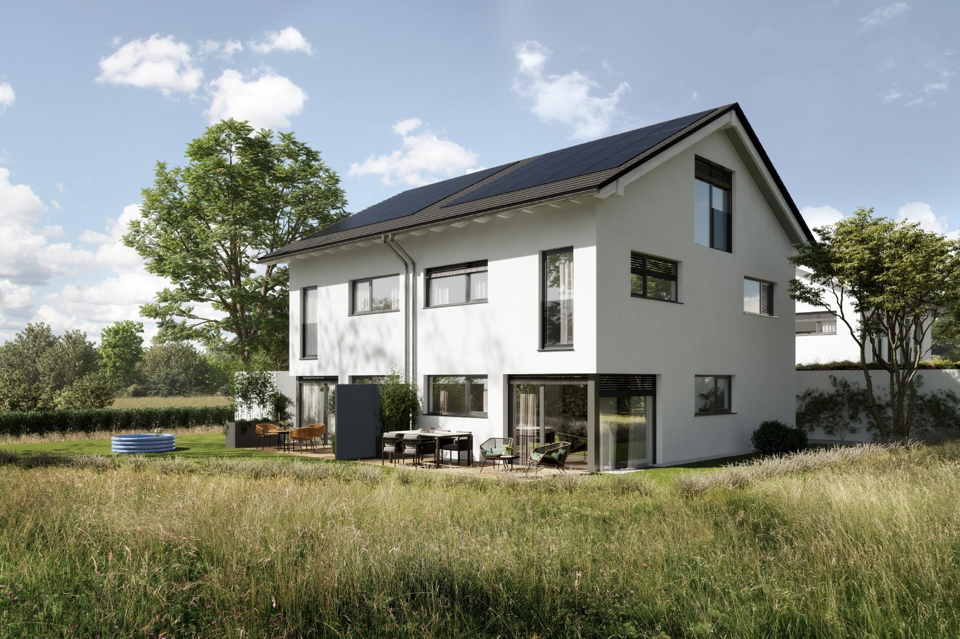 Immobilie in Schondorf am Ammersee - AIGNER - Familientraum am Ammersee-Neubau Doppelhaushälften mit viel Platz für die ganze Familie - Bild 2