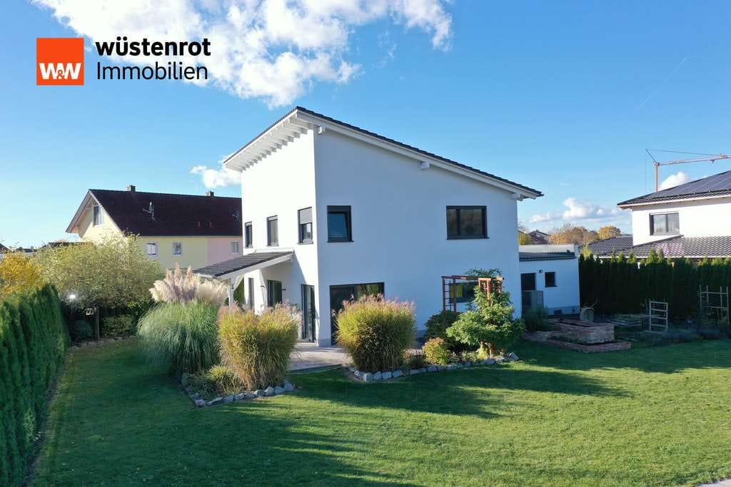 Immobilie in Aholfing - Neuwertiges, modernes Einfamilienhaus auf 1.400 m² Grundstück mit Pool & Doppelgarage – Aholfing - Bild 0
