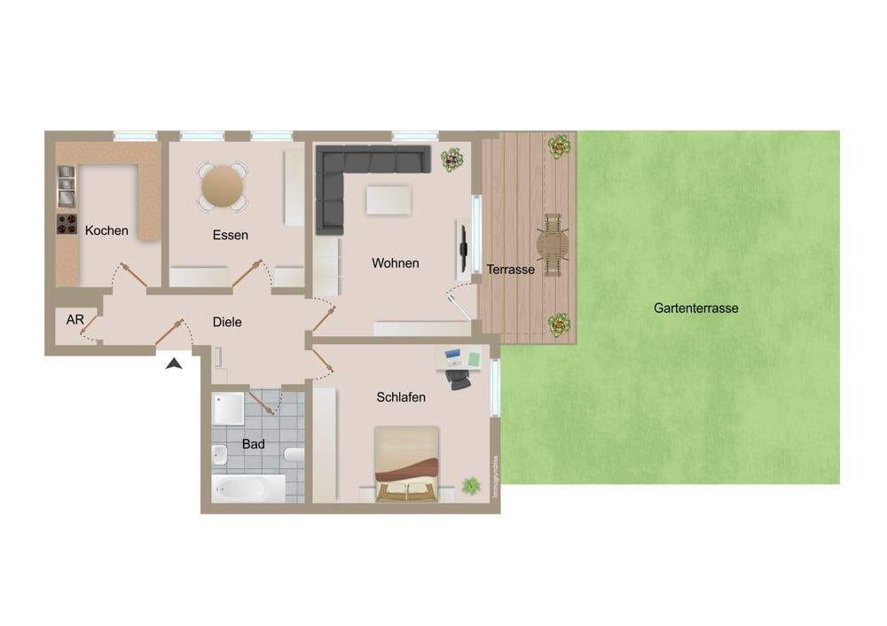 Immobilie in St. Blasien - *** St. Blasien: ideal als Kapitalanlage oder zum Eigenbedarf! *** - Bild 3