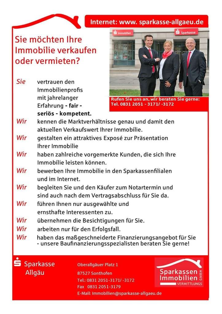 Immobilie in Sonthofen - Wohnen am "Tannachwäldle" - 4,5-Zimmerwohnung (2.OG) - mit Balkon und 2 TG-Stellplätzen - Bild 2