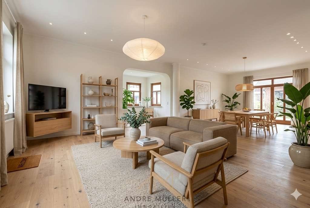 Immobilie in Grolsheim - Großzügig wohnen: Architektenhaus in Grolsheim mit 3,10 m Deckenhöhe und Einliegeroption - Bild 1