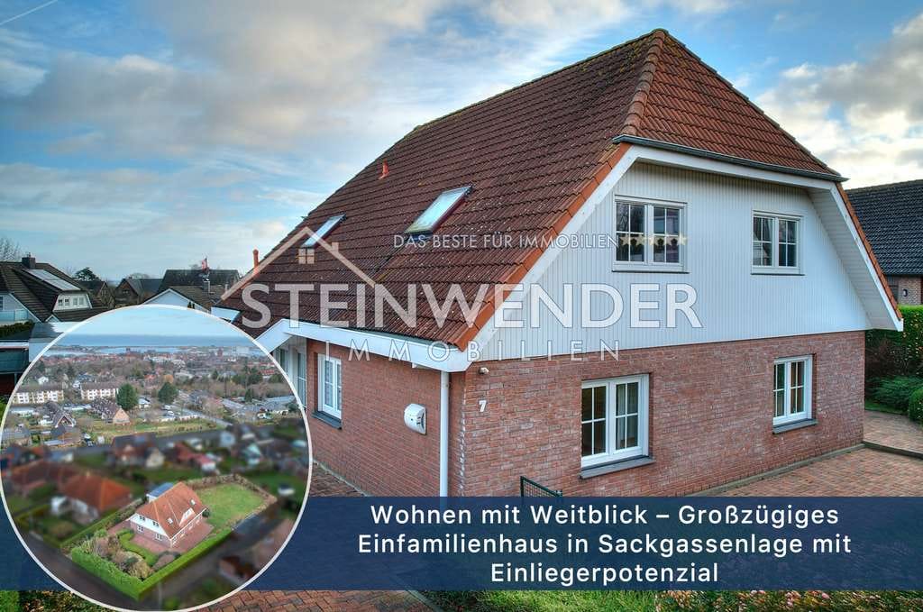 Immobilie in Heiligenhafen - Wohnen mit Weitblick – Großzügiges Einfamilienhaus in Sackgassenlage mit Einliegerpotenzial - Bild 0