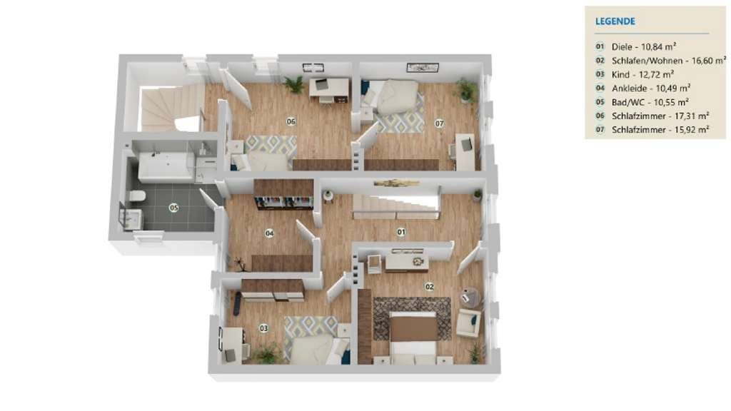 Immobilie in Oberhausen - Freistehendes Zweifamilienhaus in Oberhausen-Buschhausen - Bild 2
