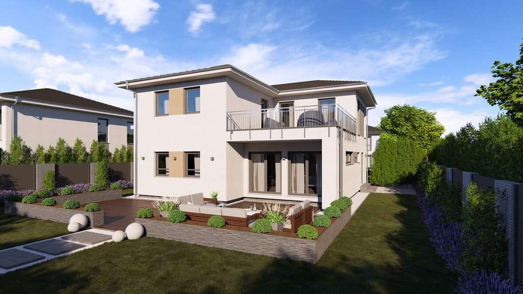 Immobilie in Ahlen - Individuelle Villa in Ahlen - Modernes Wohnen mit nachhaltiger Wärmepumpentechnik und flexiblen Ausb - Bild 1
