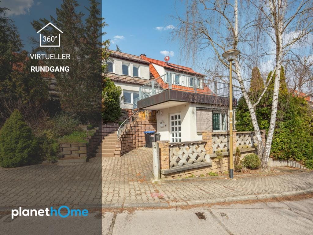 Immobilie in Rudolstadt - Wohnen mit Weitblick - Einfamilienhaus mit Panorama am Gemeindeberg - Bild 0