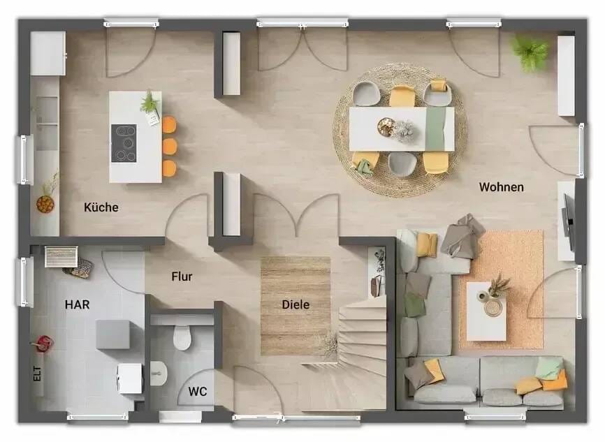 Immobilie in Appenweier - Landhaus Modern 142: Ein harmonisches Zuhause für die ganze Familie - Bild 2