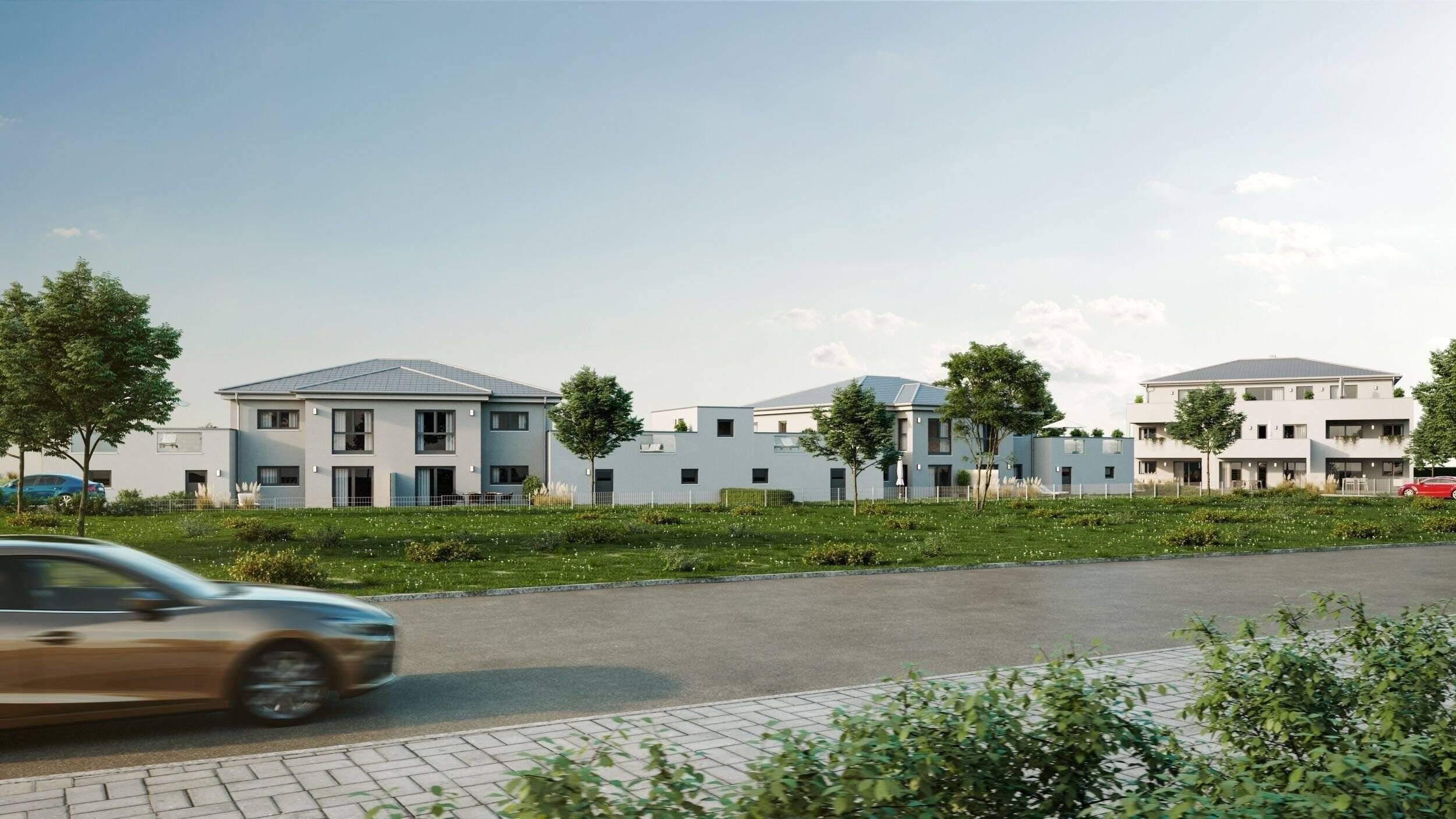 Immobilie in Reimlingen - Provisionsfrei: Neubauwohnung mit Dachterrasse ins Grüne - Bild 1