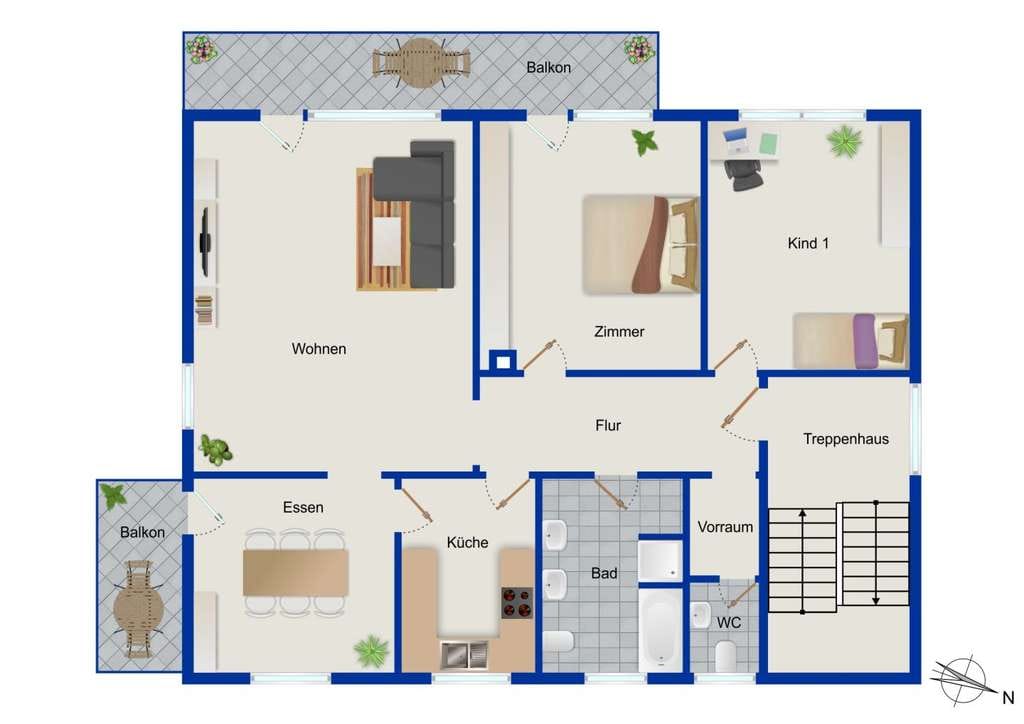 Immobilie in Kappel-Grafenhausen - Mehrfamilienhaus für Kapitalanleger und Eigennutzer - Bild 3