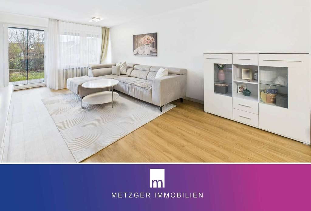 Immobilie in Denkendorf - Großzügige, bezugsfreie 3-Zi-Whg. Hell, gut geschnitten mit Terrasse, schönem Garten und Garage - Bild 0