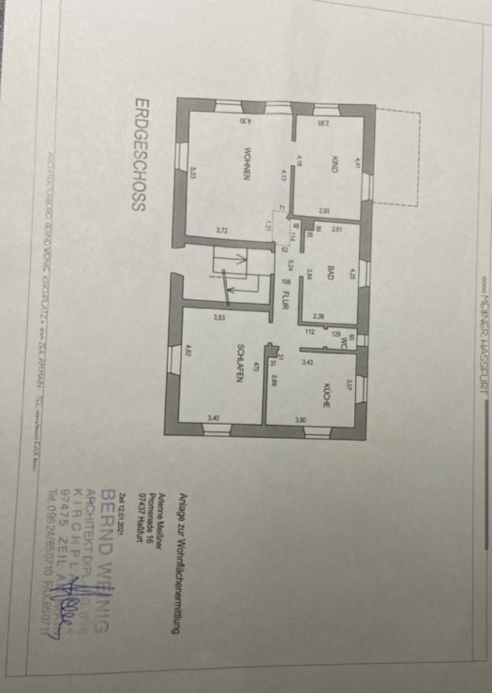 Immobilie in Haßfurt - Dreifamilienhaus in zentraler Lage Haßfurt - Bild 2
