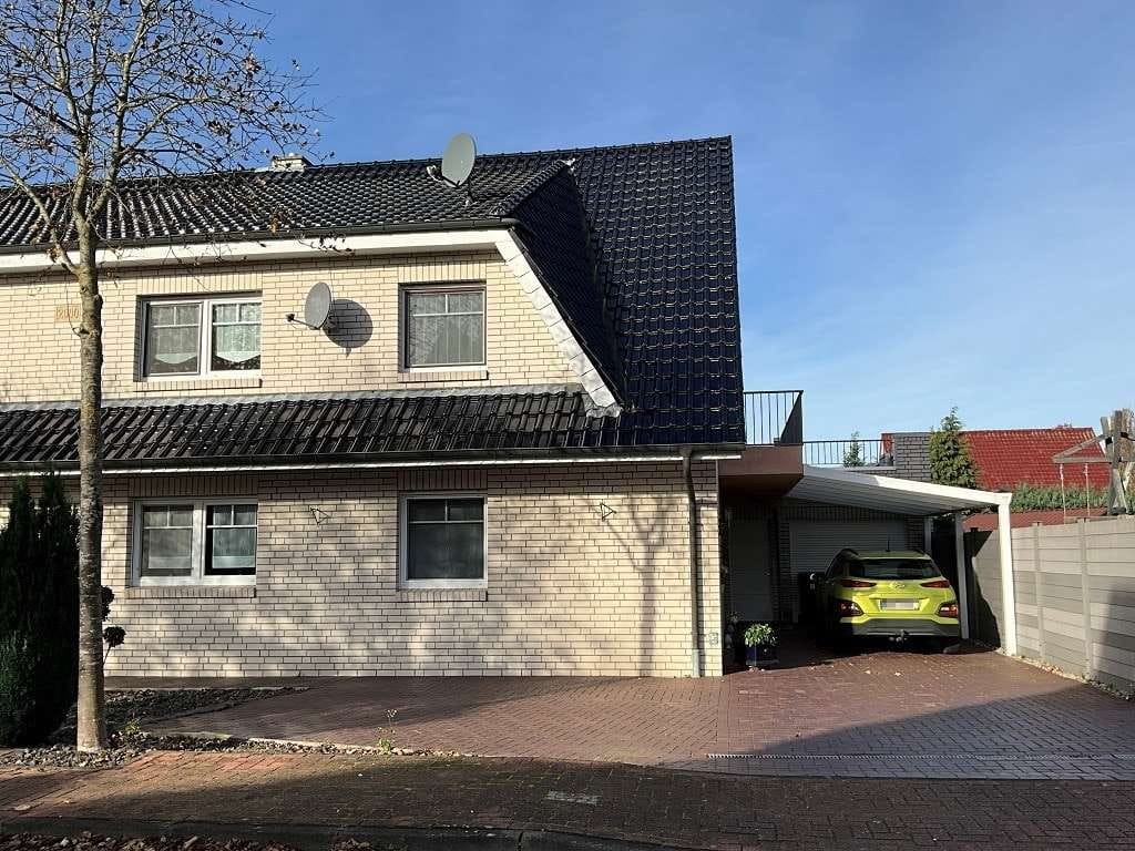 Immobilie in Dörpen - Zwei Wohneinheiten – ein starkes Gesamtpaket: 
vielseitige Doppelhaushälfte in Dörpen - Bild 1