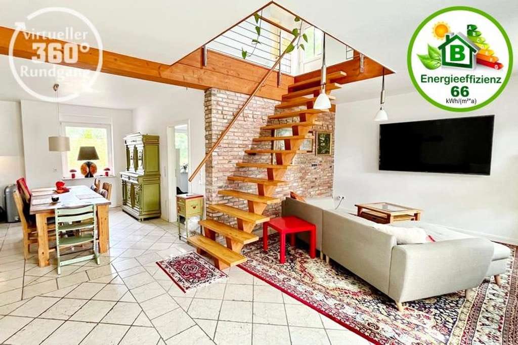 Immobilie in Alveslohe - Energieeffizienzhaus mit Doppelgarage im Einfamilienhausstil - Bild 1