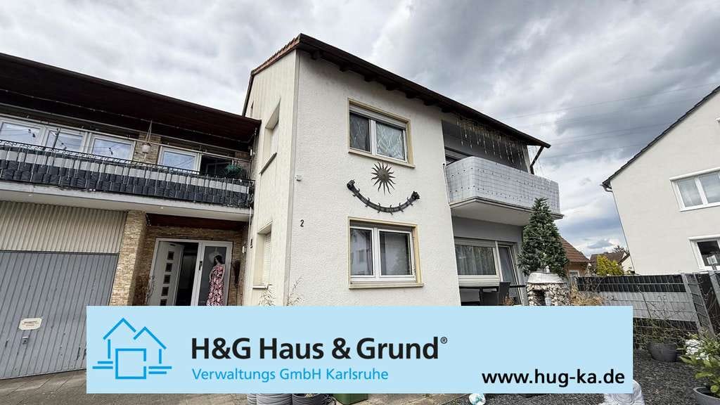 Immobilie in Rheinzabern - Vermietetes, modernisiertes Einfamilienhaus mit großem Grundstück, Außenpool und 3  - Bild 0