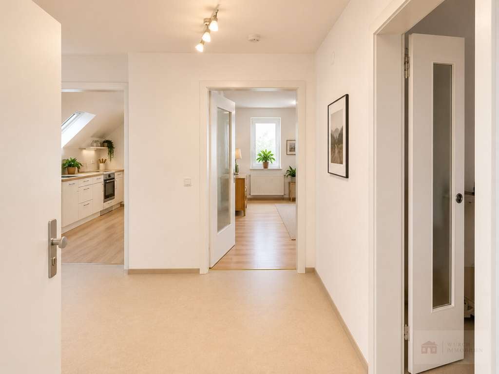 Immobilie in Müllheim - Charmante 3-Zimmer-DG-Wohnung mit Balkon - Bild 0