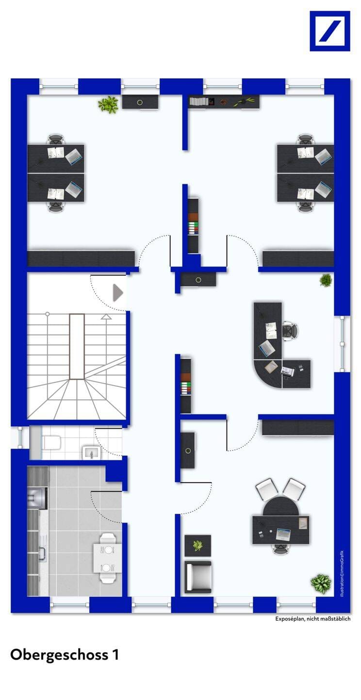 Immobilie in Göppingen - Rendite ca. 6% !   1A - Lage Mehrfamilienhaus mit Gewerbeeinheit in der Fußgängerzone von Göppingen - Bild 4