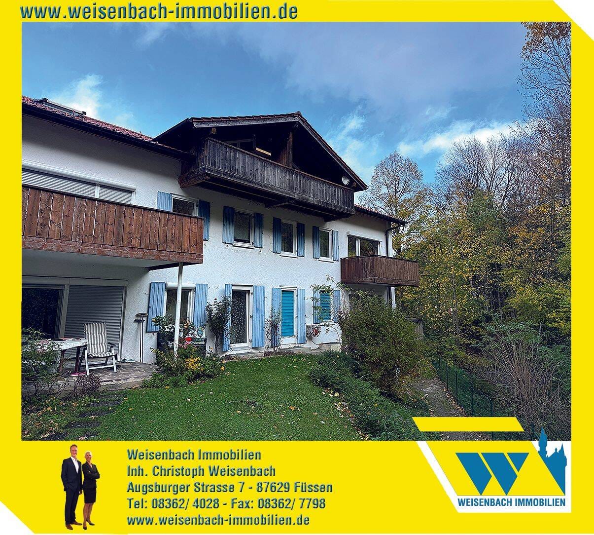 Immobilie in Füssen - Attraktive und top gepflegte Dachgeschosswohnung in Füssen - Bild 0