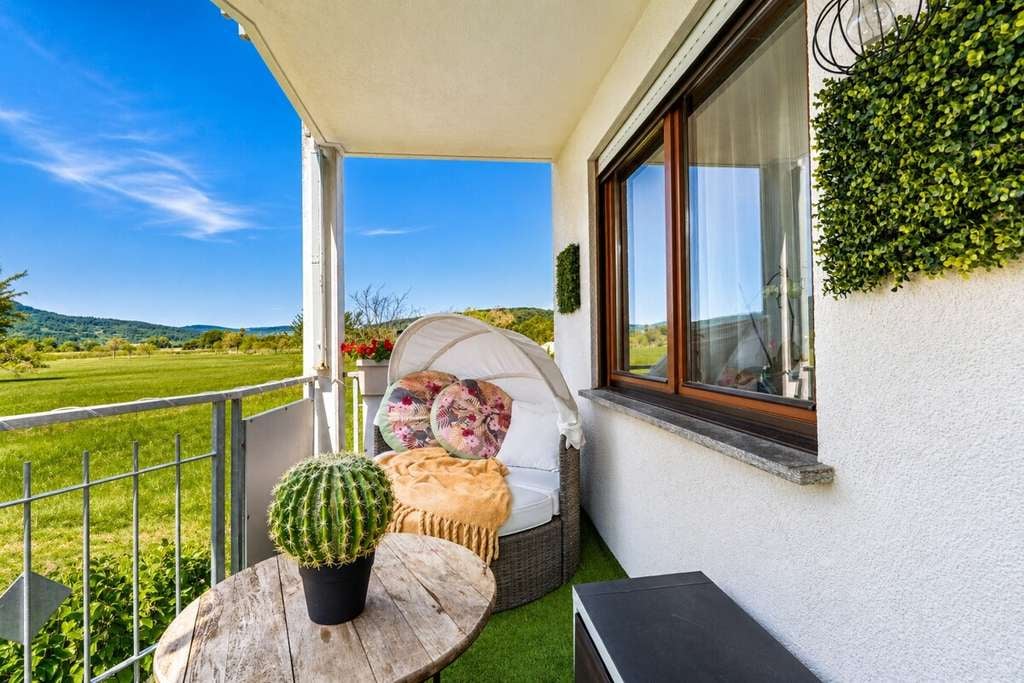 Immobilie in Mühlhausen-Ehingen - Kompakt. Gepflegt. Gefragt. 2-Zimmer-Wohnung mit Balkon und zwei Stellplätzen - Bild 4
